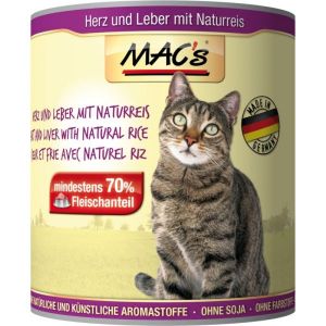 Macs Cat Herz-Leber    800 g D