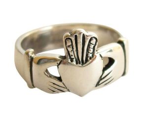 Gemshine  - Damen - Ring - 925 Silber - Claddagh