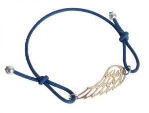 Gemshine - Damen - Armband - KNOTS WINGS - 925 Silber - Blau - Grenverstellbar