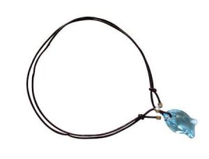 Gemshine - Damen - Armband - Fisch - *Aquamarin* - Blau - 925 Silber - MADE WITH SWAROVSKI ELEMENTS - Grenverstellbar