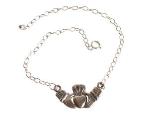 Gemshine  - Damen - Armband - Claddagh - 925 Silber