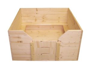 Easy-Hopper Wurfbox Standard 80x80cm mit Welpenschutz