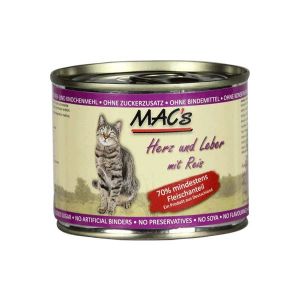 Macs Cat Herz-Leber    200 g D