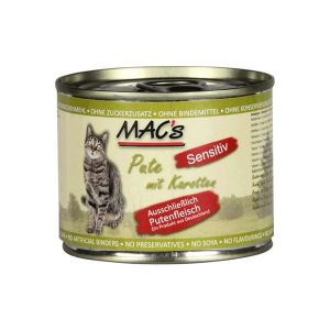 Macs Cat Sens.Pute-Karott200gD