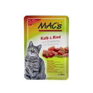 Macs Cat Kalb-Cranberry  100gP