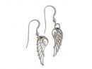 Gemshine - Damen - Ohrringe - WINGS - 925 Silber - 3 cm